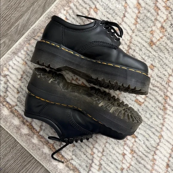 Dr. Martens 8053 Quad Platform Loafers - Picture 4 of 7